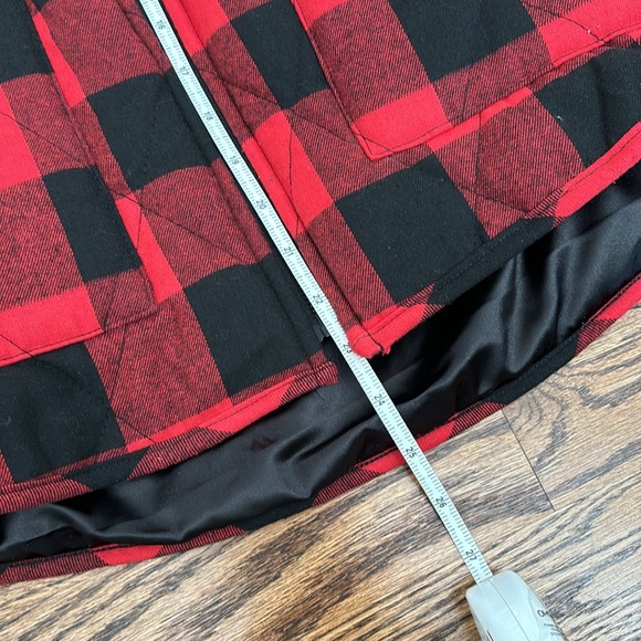 Michelle Mae XS Buffalo Plaid Zipper Vest - Picture 8 of 8